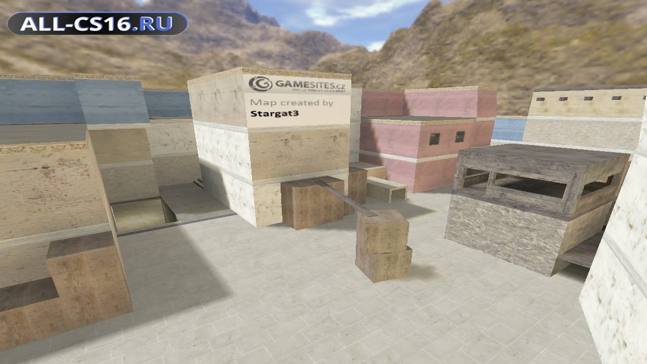 Карта «zm_mirage_kamp» для CS 1.6 для CS 1.6