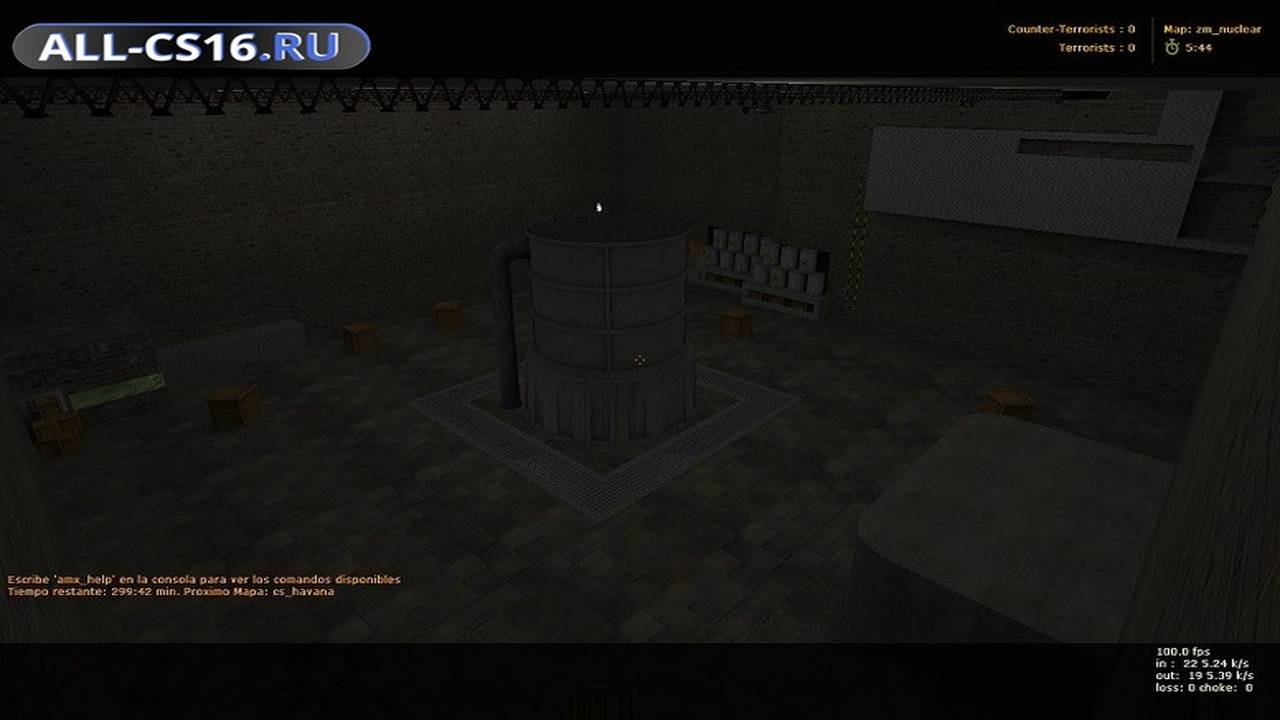 Карта «zm_nuclear» для CS 1.6 для CS 1.6
