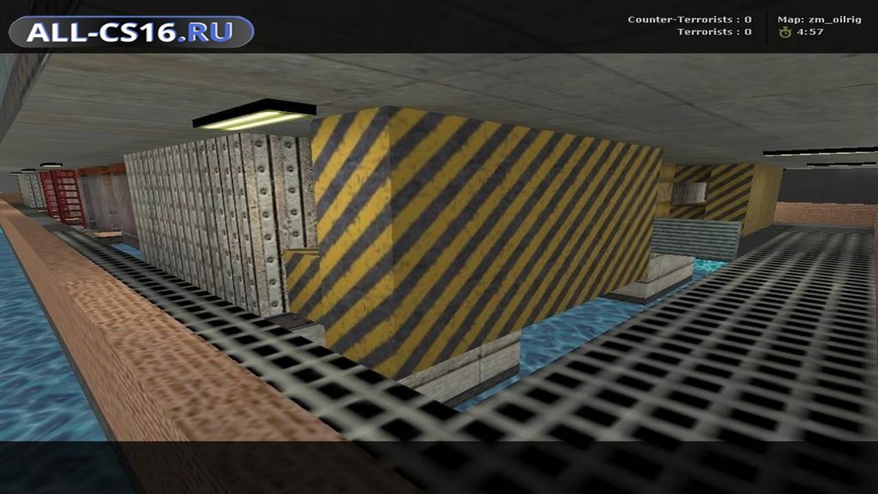 Карта «zm_oilrig» для CS 1.6 для CS 1.6
