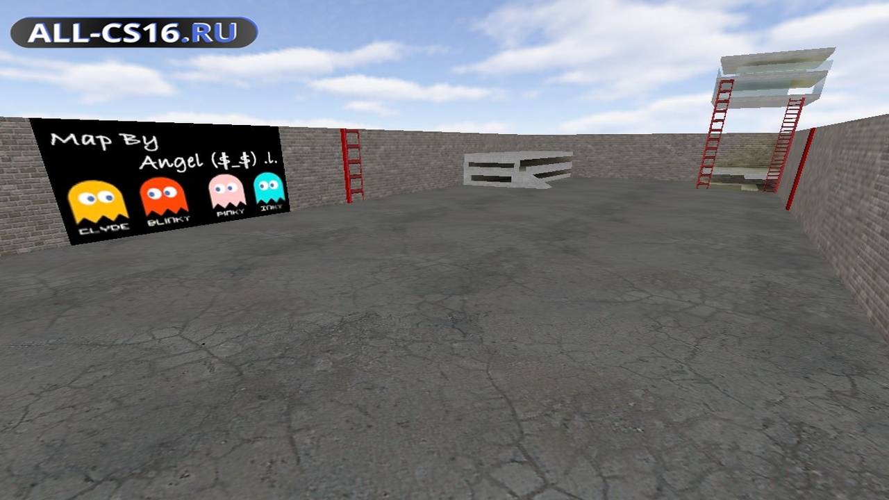 Карта «zm_pacman» для CS 1.6 для CS 1.6