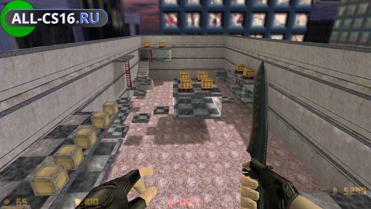 Карта «zm_razor» для CS 1.6 для CS 1.6