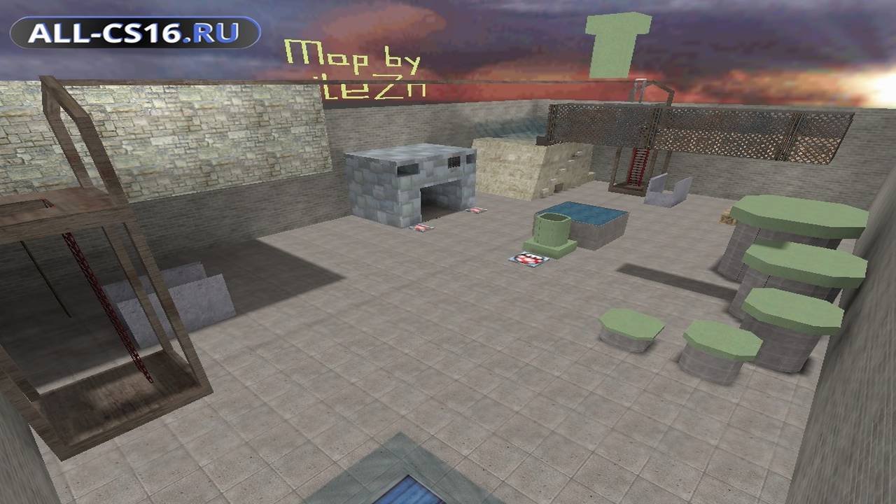 Карта «zm_sLn_mariozomb» для CS 1.6 для CS 1.6