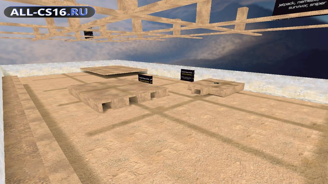 Карта «zm_sand» для CS 1.6 для CS 1.6