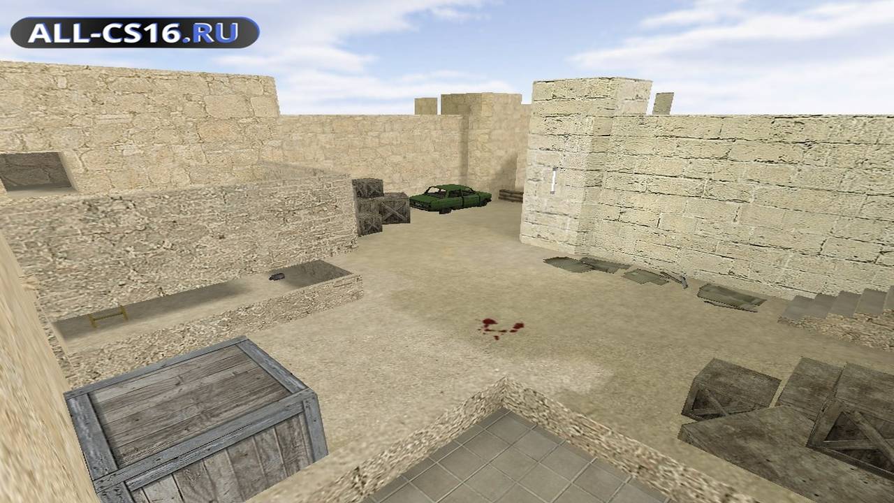 Карта «zm_sand_new» для CS 1.6 для CS 1.6