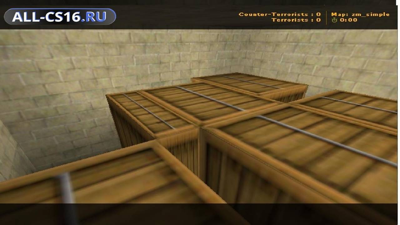 Карта «zm_simple» для CS 1.6 для CS 1.6