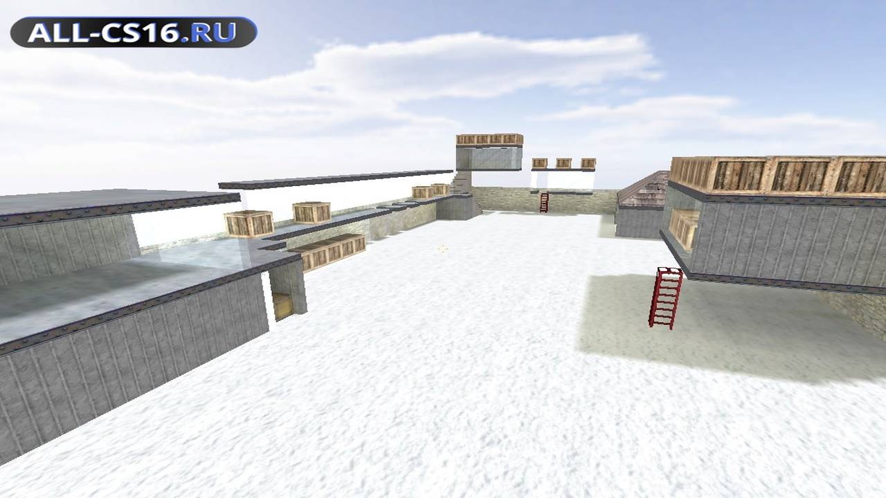 Карта «zm_snow_mix» для CS 1.6 для CS 1.6