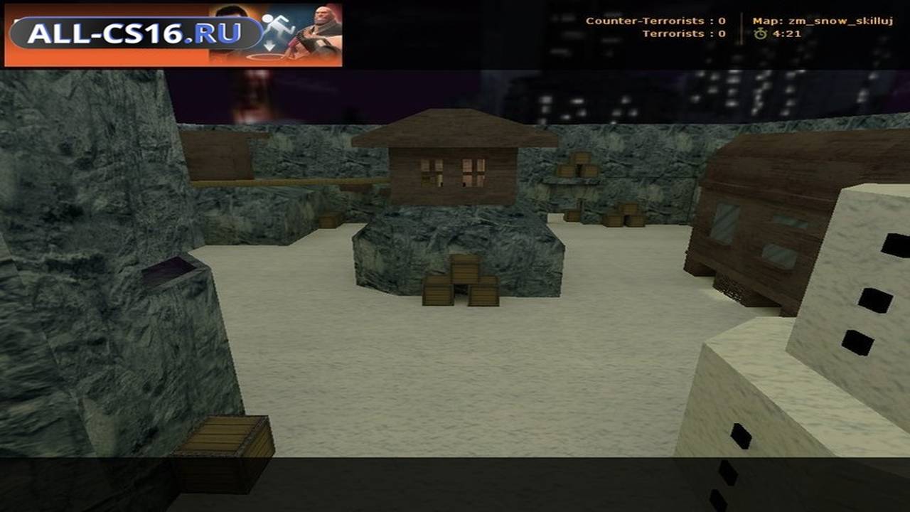 Карта «zm_snow_skilluj» для CS 1.6 для CS 1.6