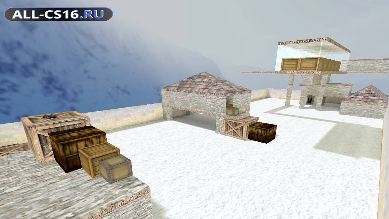 Карта «zm_snowbase2» для CS 1.6 для CS 1.6