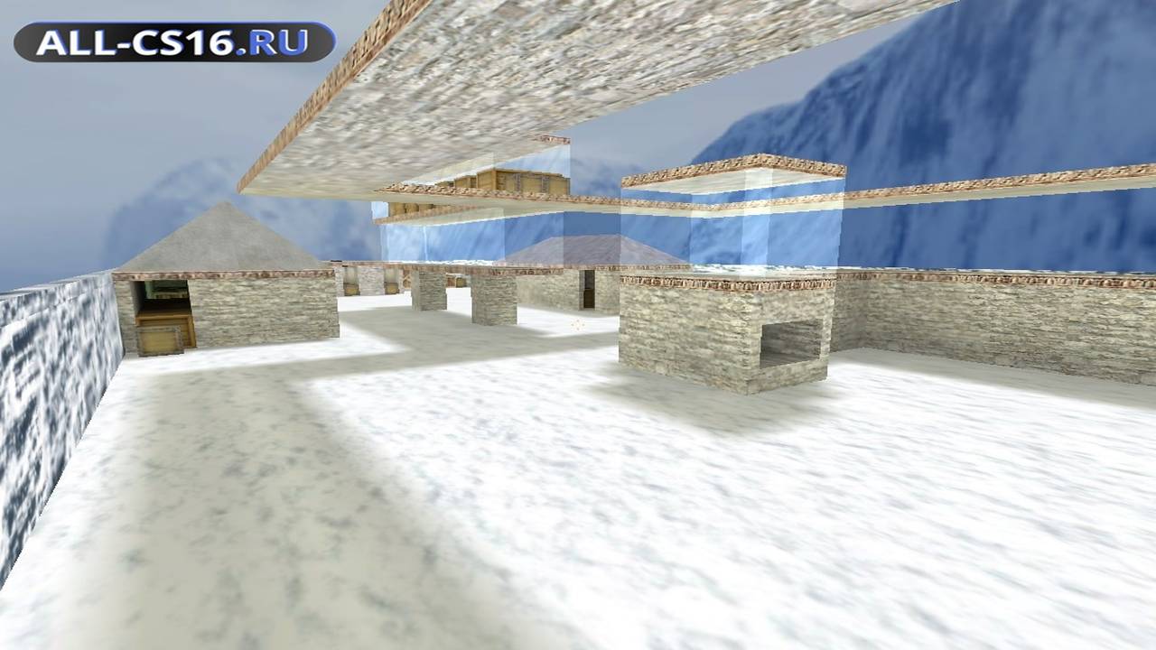 Карта «zm_snowbase3» для CS 1.6 для CS 1.6