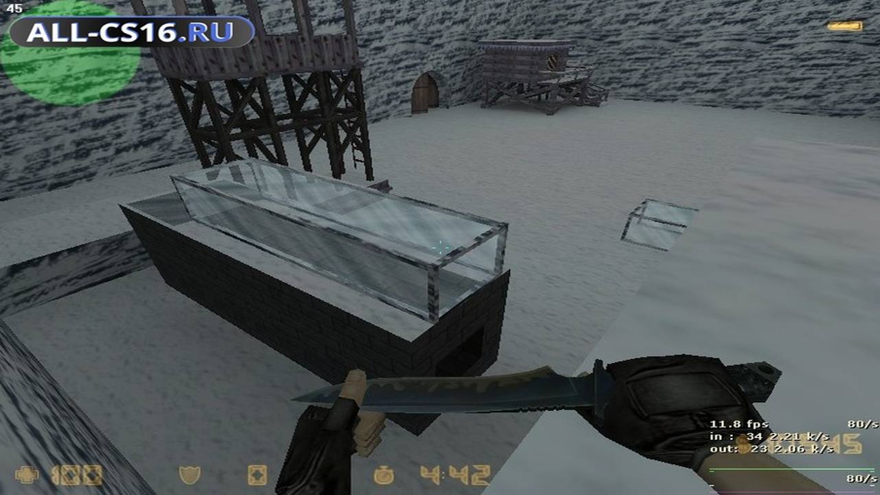 Карта «zm_snowbase_beta» для CS 1.6 для CS 1.6