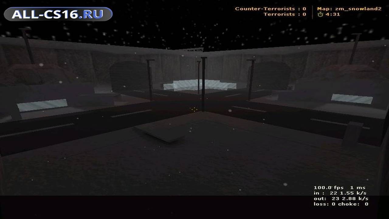 Карта «zm_snowland2» для CS 1.6 для CS 1.6