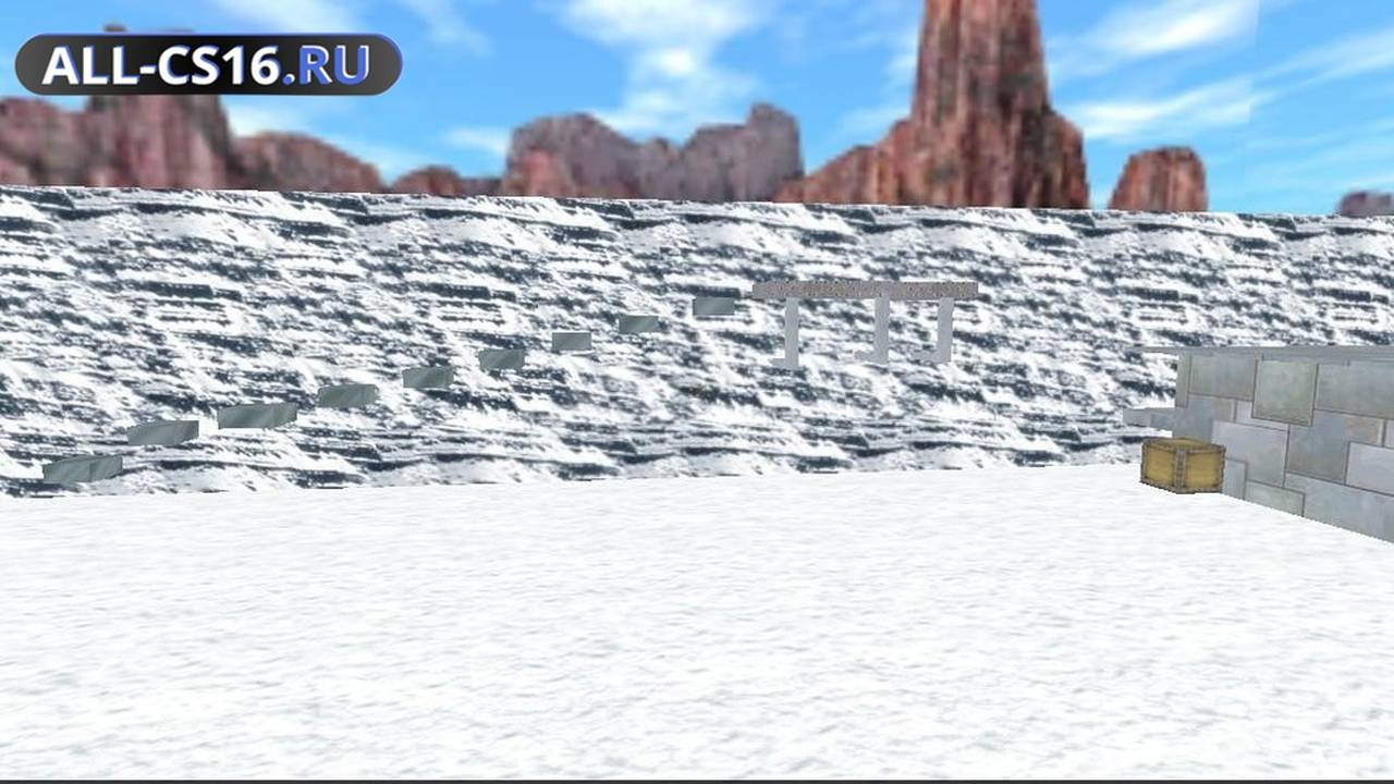 Карта «zm_snowlight_v1» для CS 1.6 для CS 1.6