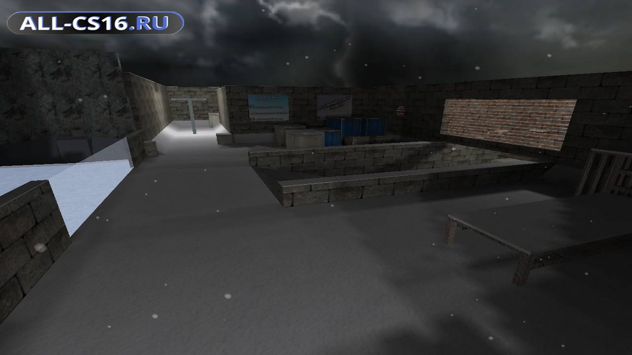 Карта «zm_snowytundra» для CS 1.6 для CS 1.6
