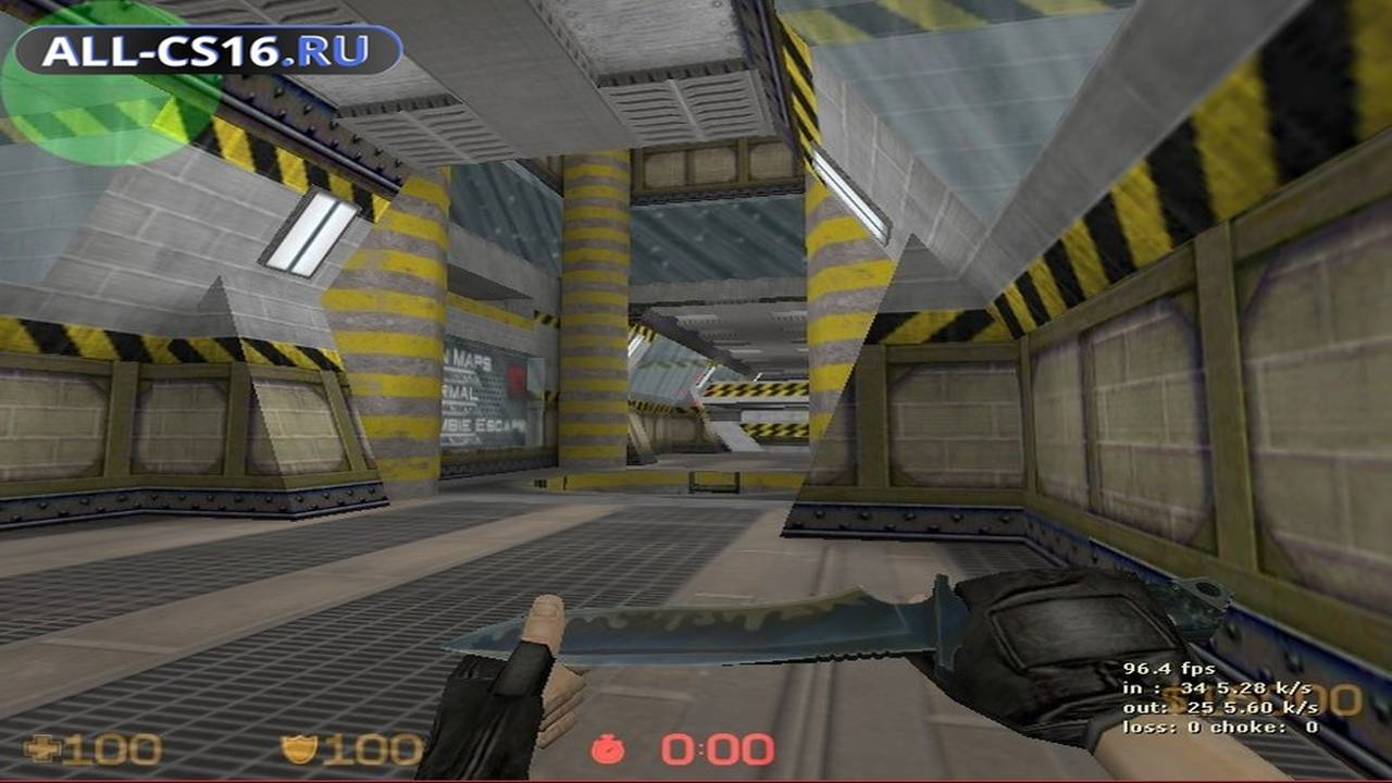 Карта «zm_space_bunker» для CS 1.6 для CS 1.6