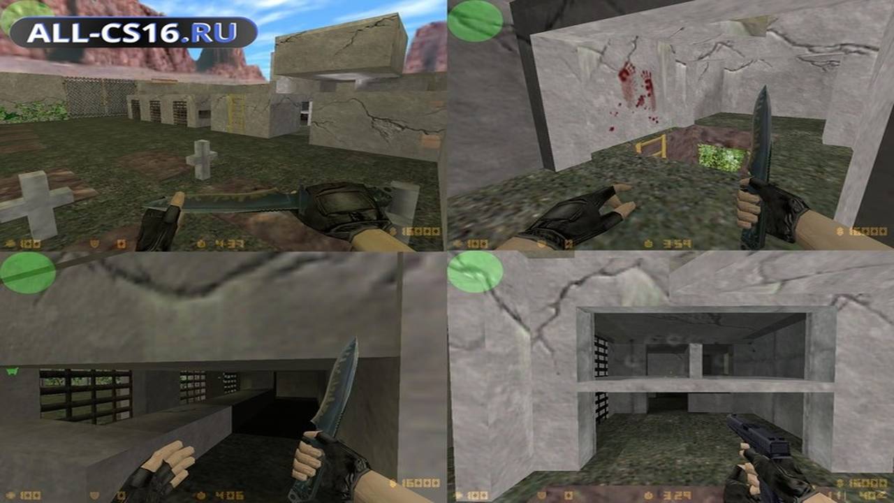 Карта «zm_spaced_cementery» для CS 1.6 для CS 1.6