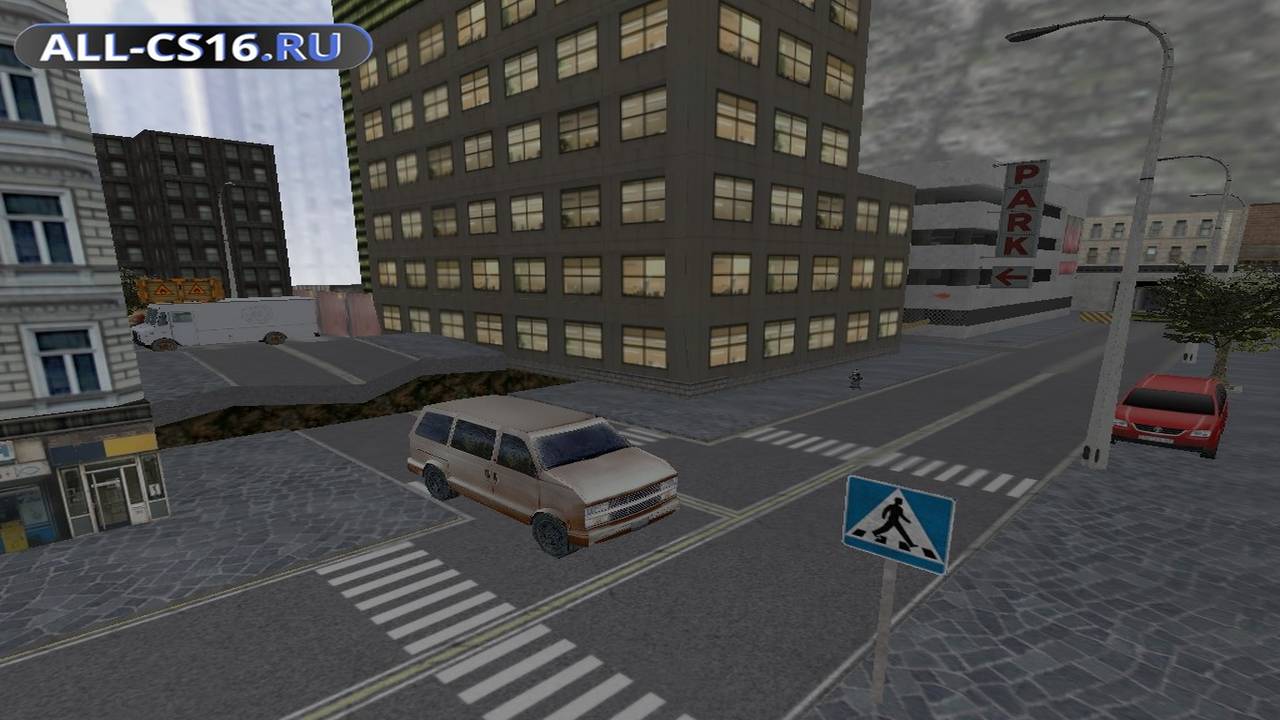 Карта «zm_street_escape» для CS 1.6 для CS 1.6