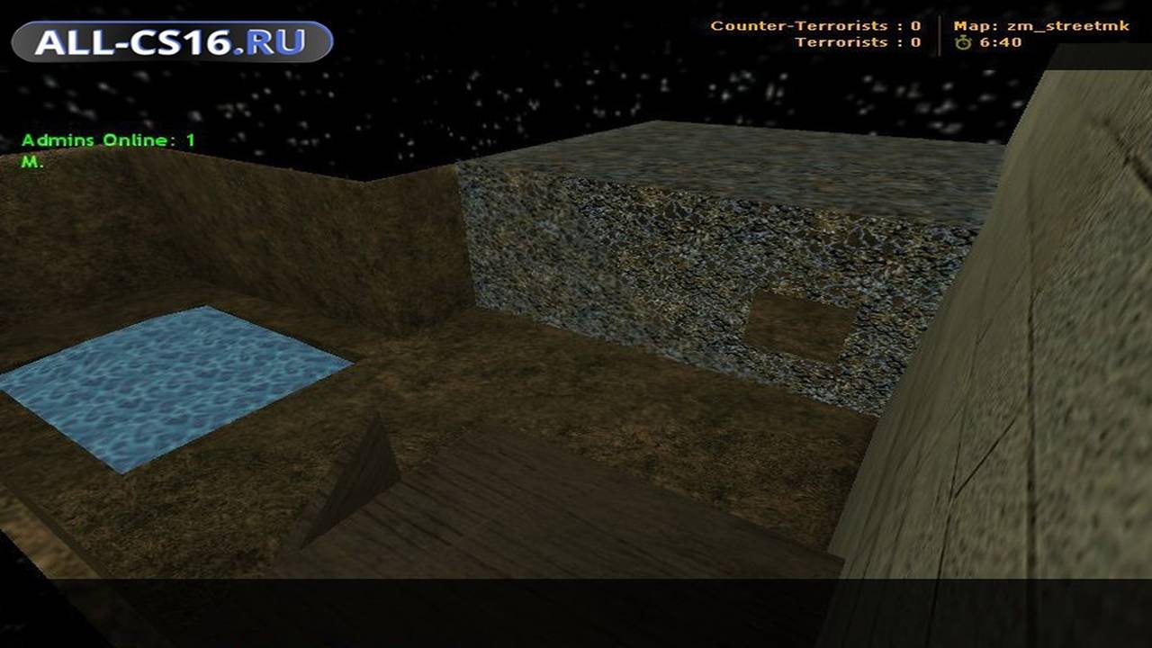 Карта «zm_streetmk» для CS 1.6 для CS 1.6