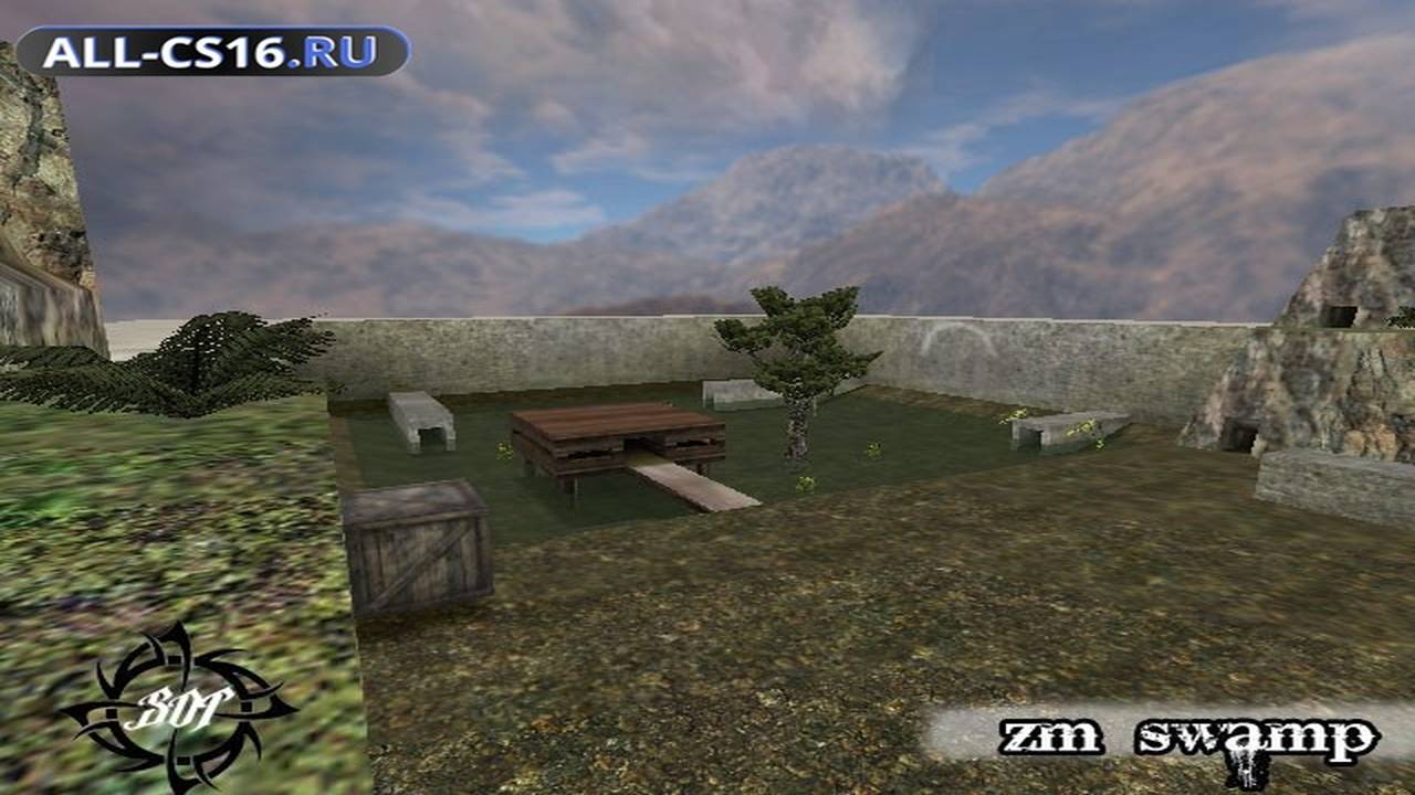 Карта «zm_swamp» для CS 1.6 для CS 1.6