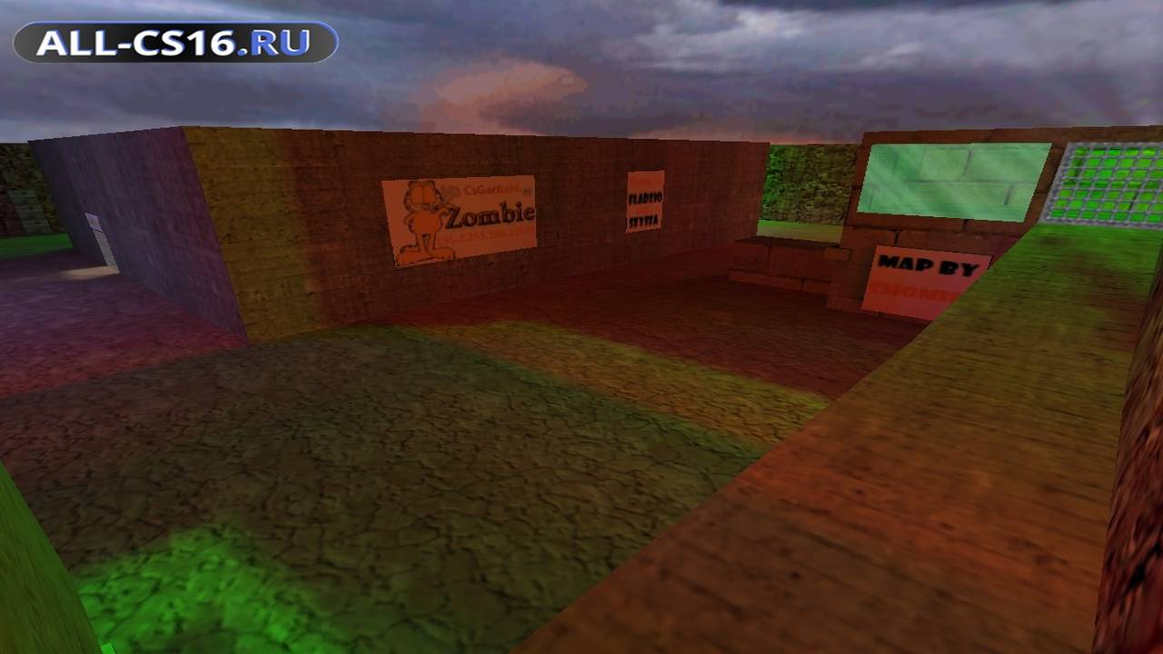 Карта «zm_terrible_invasion» для CS 1.6 для CS 1.6