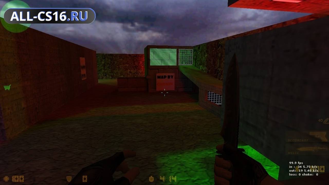 Карта «zm_terrible_invasion_v2» для CS 1.6 для CS 1.6
