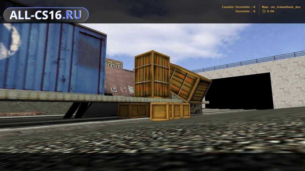 Карта «zm_trainattack» для CS 1.6 для CS 1.6