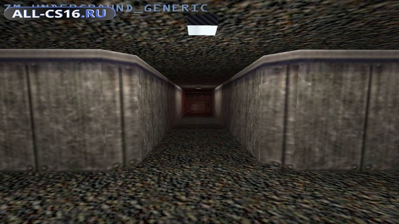 Карта «zm_underground_generic» для CS 1.6 для CS 1.6