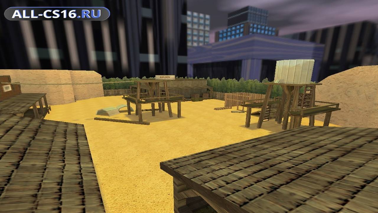 Карта «zm_western» для CS 1.6 для CS 1.6