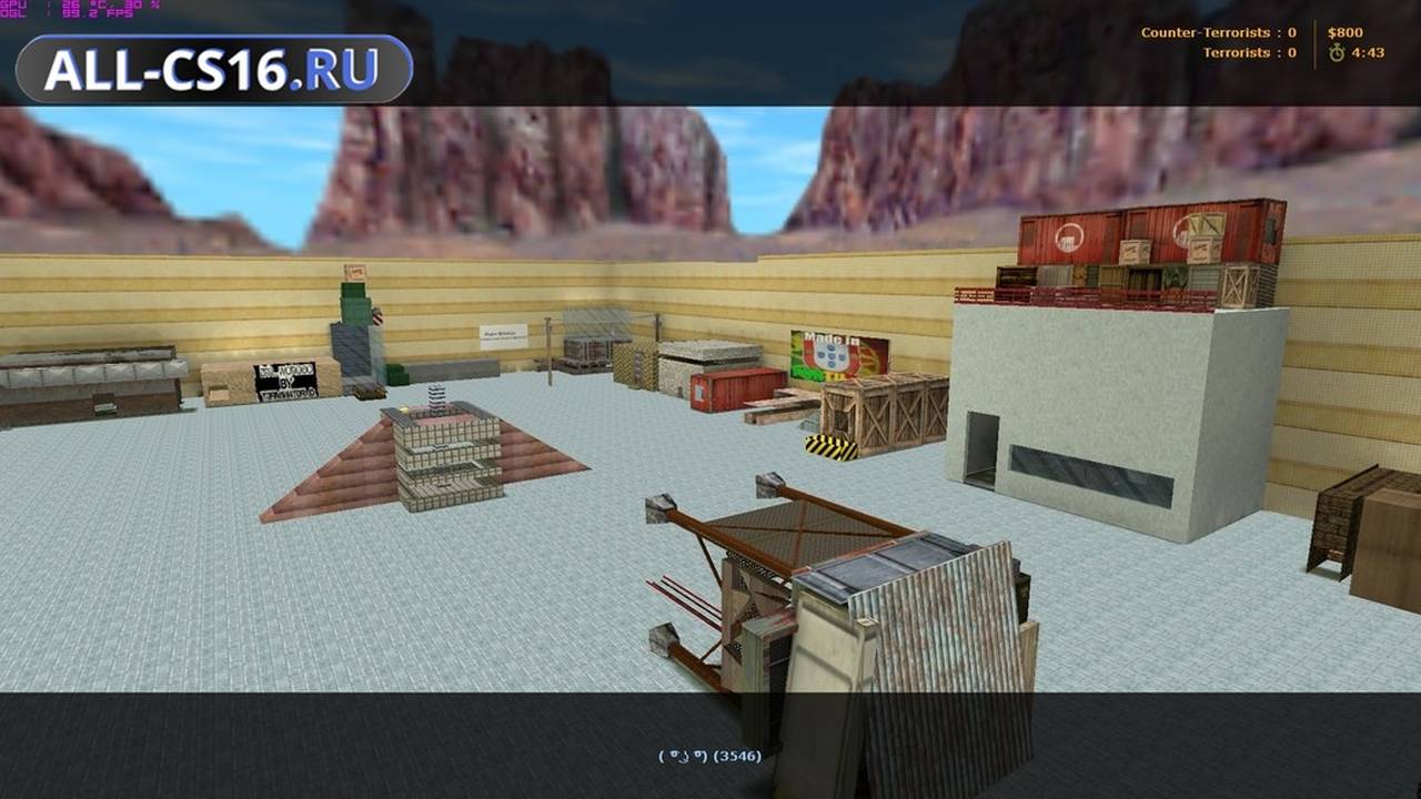 Карта «zm_wohooo» для CS 1.6 для CS 1.6