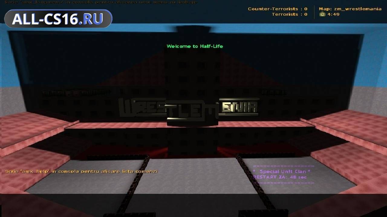 Карта «zm_wrestlemania» для CS 1.6 для CS 1.6