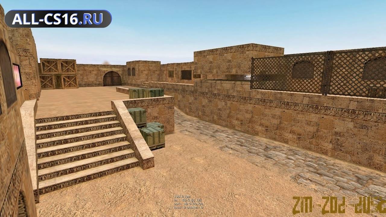 Карта «zm_zod_dust» для CS 1.6 для CS 1.6
