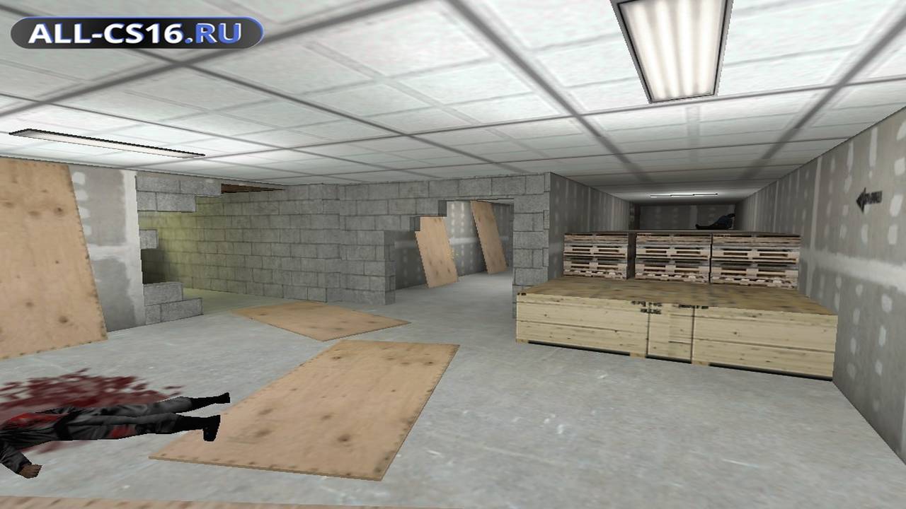 Карта «zm_zombie_office» для CS 1.6 для CS 1.6
