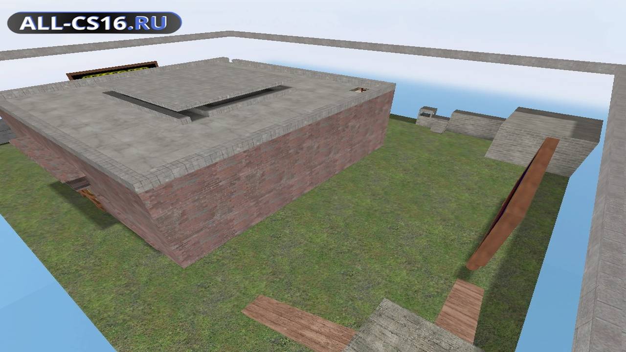 Карта «zm_zombouse» для CS 1.6 для CS 1.6