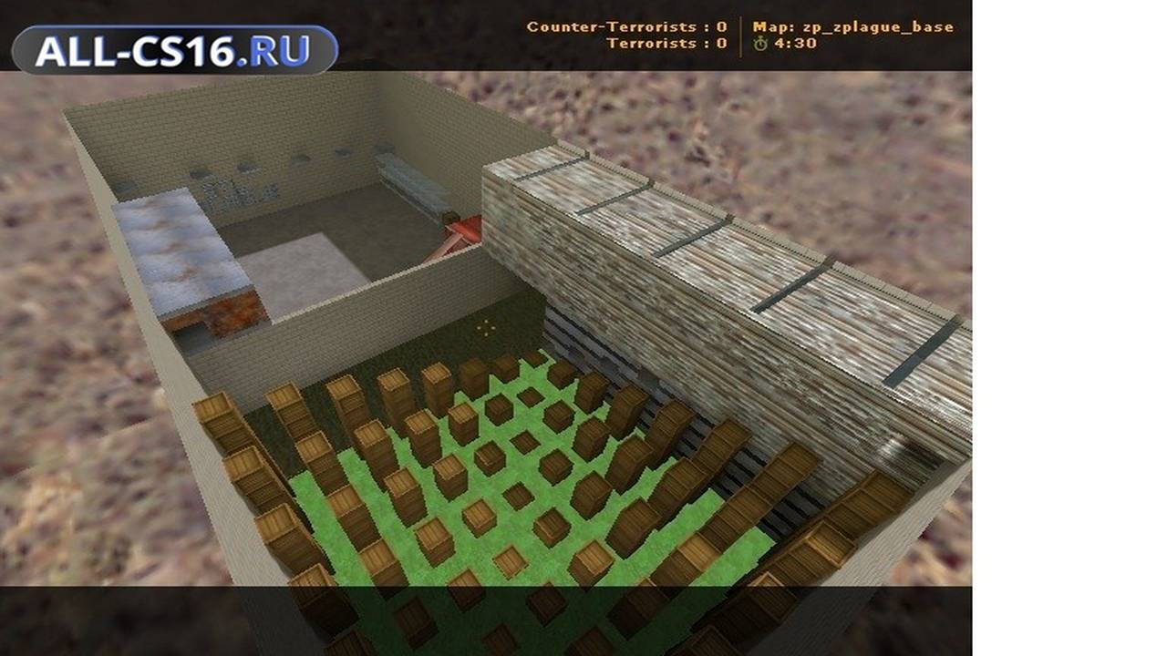 Карта «zp_zplague_base» для CS 1.6 для CS 1.6