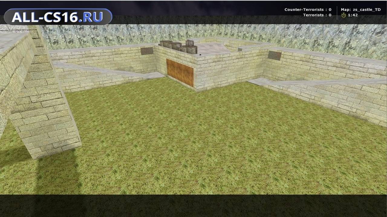 Карта «zs_castle_TD» для CS 1.6 для CS 1.6